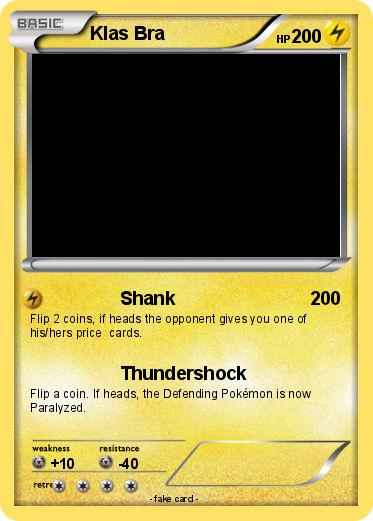 Pokemon Klas Bra