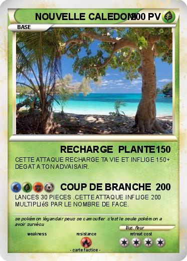 Pokemon NOUVELLE CALEDONI