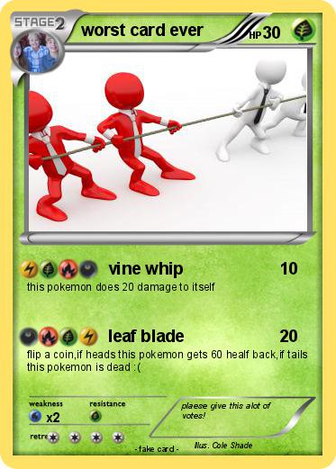 Pokemon worst card ever