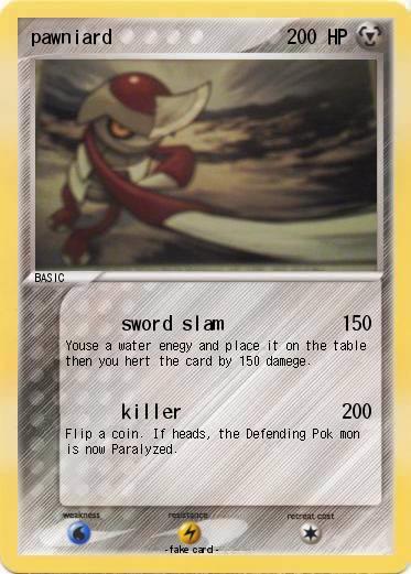 Pokemon pawniard