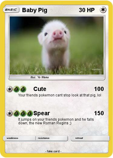 Pokemon Baby Pig