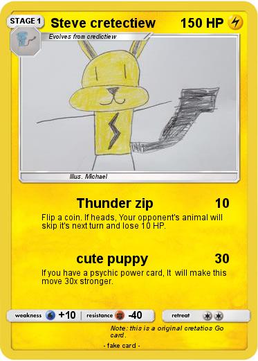 Pokemon Steve cretectiew