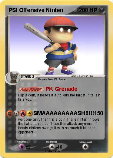 Pokemon PSI Offensive Ninten