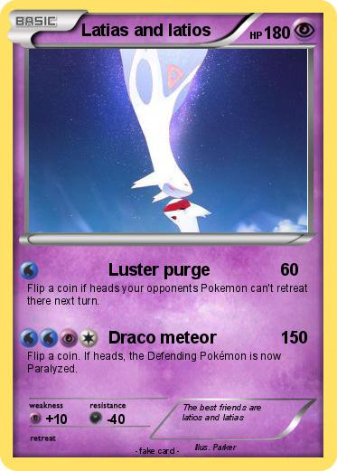 Pokemon Latias and latios