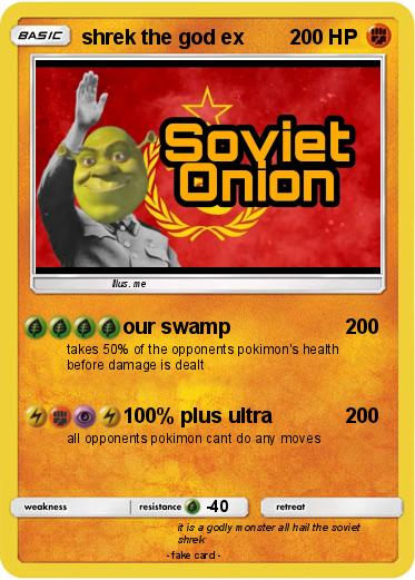 Pokemon shrek the god ex
