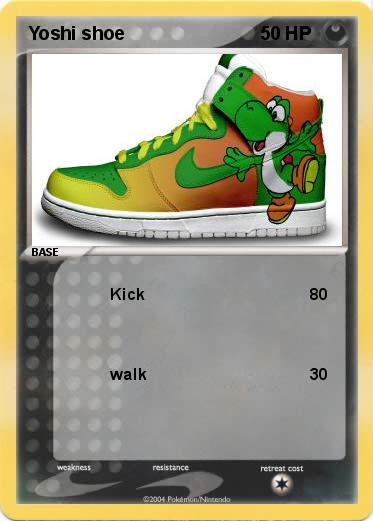 Pokemon Yoshi shoe