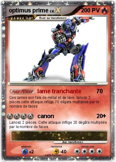 Pokemon optimus prime