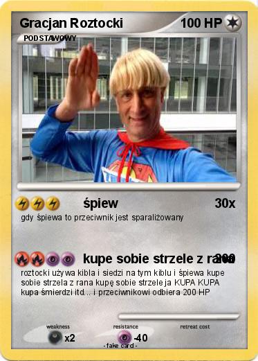 Pokemon Gracjan Roztocki