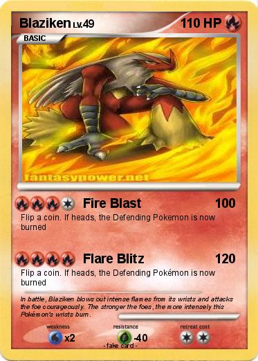 Pokemon Blaziken