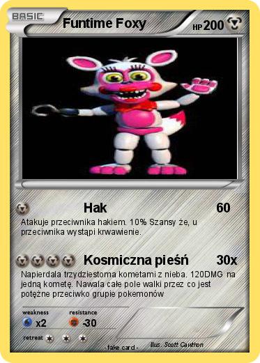 Pokemon Funtime Foxy