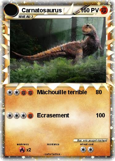 Pokemon Carnatosaurus
