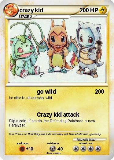 Pokemon crazy kid