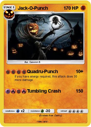 Pokemon Jack-O-Punch