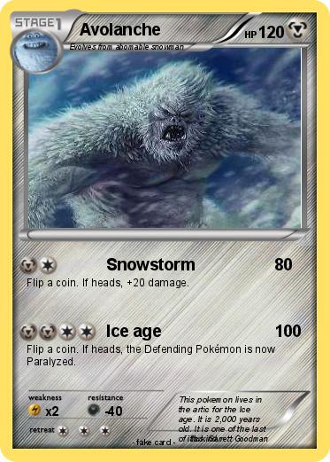 Pokemon Avolanche