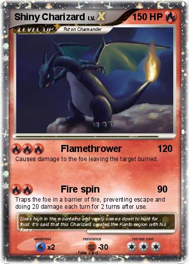 Pokemon Shiny Charizard
