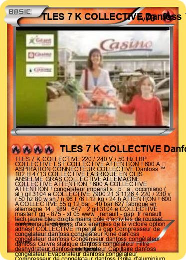 Pokemon TLES 7 K COLLECTIVE Danfoss ™