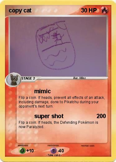 Pokemon copy cat