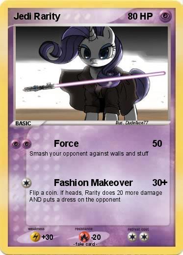 Pokemon Jedi Rarity