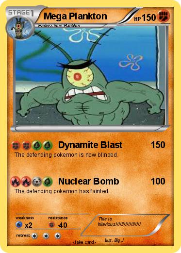 Pokemon Mega Plankton