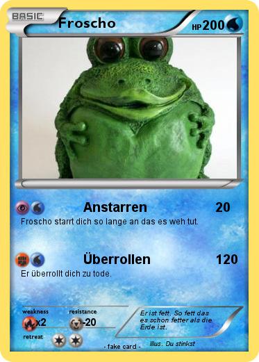 Pokemon Froscho