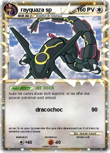 Pokemon rayquaza sp