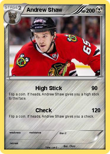 Pokemon Andrew Shaw
