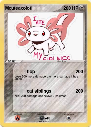 Pokemon Mcuteaxolotl