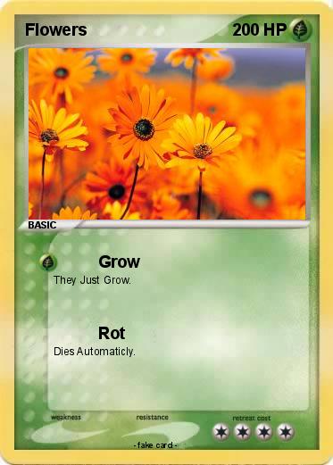 Pokemon Flowers