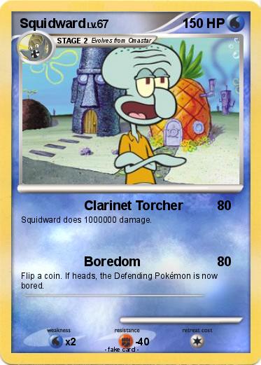 Pokemon Squidward