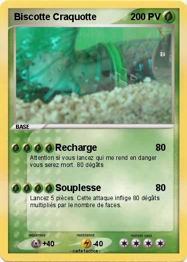 Pokemon Biscotte Craquotte