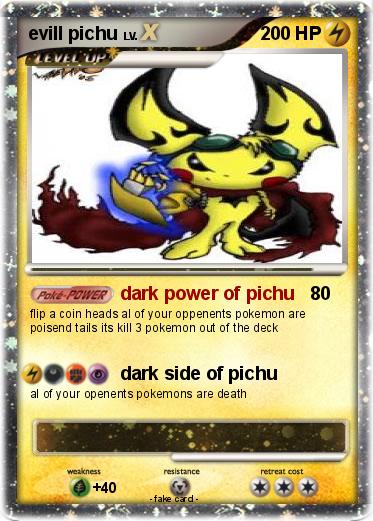 Pokemon evill pichu