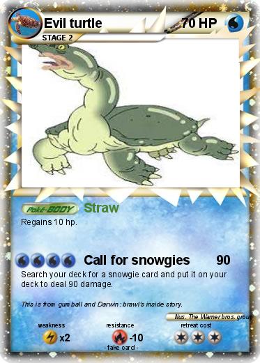 Pokemon Evil turtle