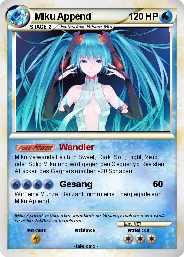 Pokemon Miku Append