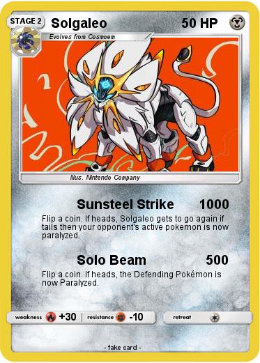 Pokemon Solgaleo