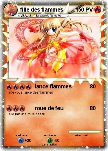 Pokemon fille des flammes