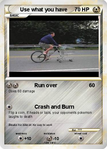 Pokemon Use what you have