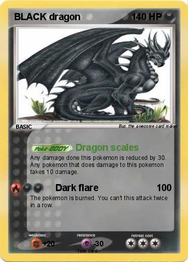 Pokemon BLACK dragon