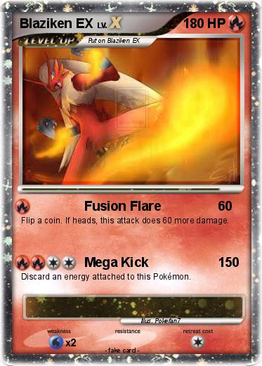 Pokemon Blaziken EX