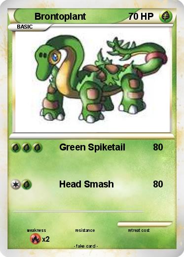Pokemon Brontoplant