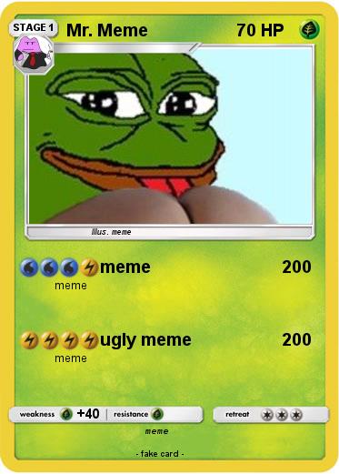 Pokemon Mr. Meme