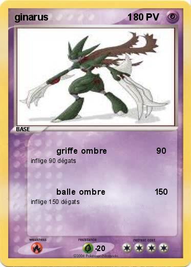 Pokemon ginarus                              1