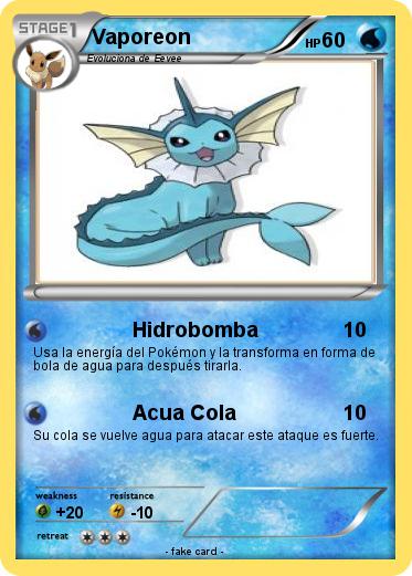 Pokemon Vaporeon