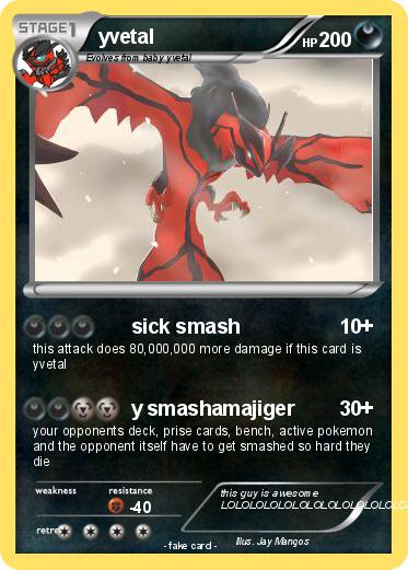 Pokemon yvetal