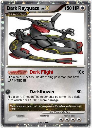 Pokemon Dark Rayquaza
