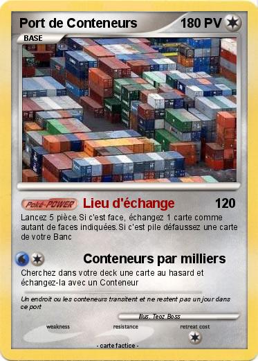Pokemon Port de Conteneurs