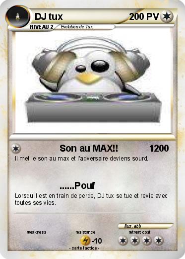 Pokemon DJ tux