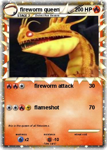 Pokemon fireworm queen