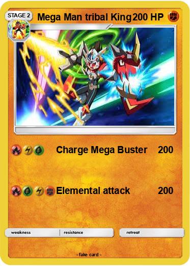Pokemon Mega Man tribal King