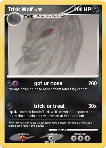 Pokemon Trick Wolf