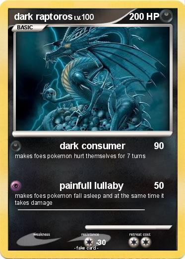Pokemon dark raptoros
